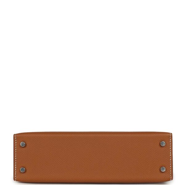 H-K-260602-5-06 Hermès Kelly Sellier 20 Gold Epsom Palladium Hardware