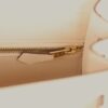 H-K-260630-8-10 Hermès Kelly Sellier 25 Nata Epsom Gold Hardware
