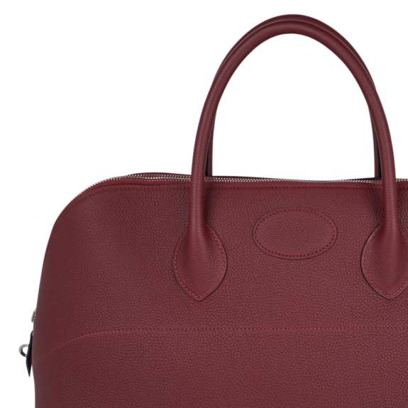 Hermès Bolide 45 Bag Rouge H Togo Leather with Palladium Hardware