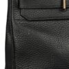 Hermes Limited Edition Vintage HAC Birkin 50 Bag Black Fjord Leather with Brass Hardware