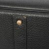 Hermes Limited Edition Vintage HAC Birkin 50 Bag Black Fjord Leather with Brass Hardware