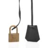 Hermes Limited Edition Vintage HAC Birkin 50 Bag Black Fjord Leather with Brass Hardware