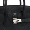 H-B-250721-3-08 Hermès Birkin 25 Black Togo Brushed Palladium Hardware