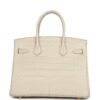 Pre-owned Hermès Birkin 30 Beton Matte Alligator Gold Hardware