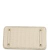 Pre-owned Hermès Birkin 30 Beton Matte Alligator Gold Hardware