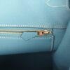 Hermès Birkin 40 Blue Jean Togo Gold Hardware