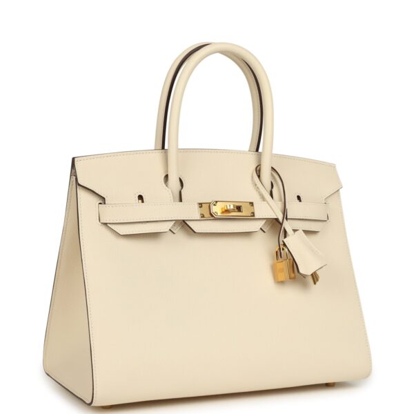 Hermès Birkin Sellier 30 Nata Epsom Gold Hardware