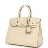 Hermès Birkin Sellier 30 Nata Epsom Gold Hardware