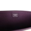 Hermès Evelyne III PM Cassis Clemence and Ecru Toile H Palladium Hardware