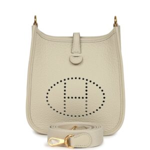 H-E-250908-1-01 Hermès Evelyne TPM Beton Clemence Gold Hardware