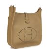 H-E-250910-2-02 Hermes Evelyne III PM Poussiere Clemence Palladium Hardware