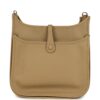 H-E-250910-2-05 Hermes Evelyne III PM Poussiere Clemence Palladium Hardware