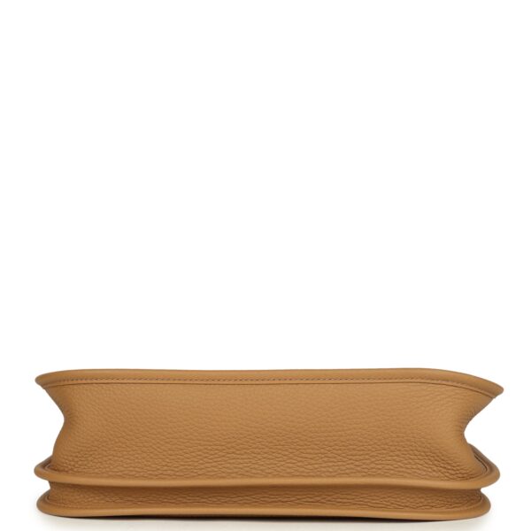 Hermès Evelyne III PM Biscuit Clemence Gold Hardware