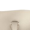 H-E-260217-1-07 Hermès Evelyne III PM Craie Clemence Palladium Hardware