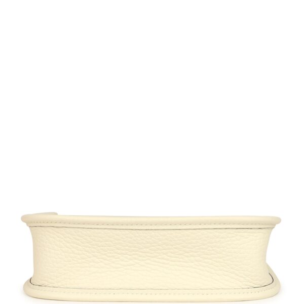 Hermès Evelyne TPM Cream Clemence Palladium Hardware