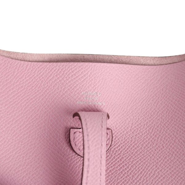 Hermès Evelyne Sellier TPM Mauve Sylvestre Epsom Palladium Hardware