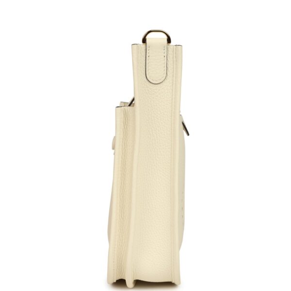 Hermès Evelyne 23 Cream Clemence Gold Hardware