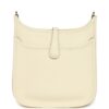 Hermès Evelyne 23 Cream Clemence Gold Hardware
