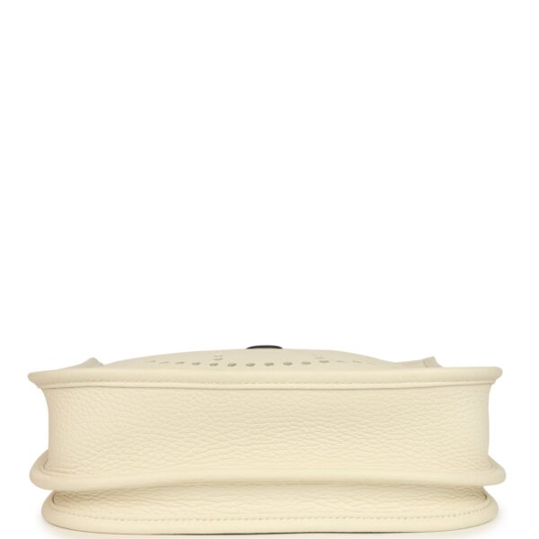 Hermès Evelyne 23 Cream Clemence Gold Hardware