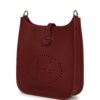 H-E-260417-2-03 Hermès Evelyne TPM Rouge H Clemence Palladium Hardware