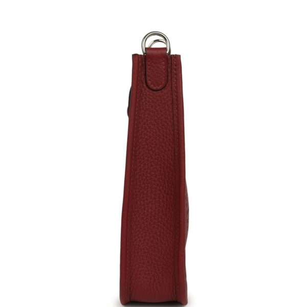 H-E-260417-2-04 Hermès Evelyne TPM Rouge H Clemence Palladium Hardware