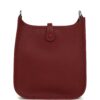 H-E-260417-2-05 Hermès Evelyne TPM Rouge H Clemence Palladium Hardware