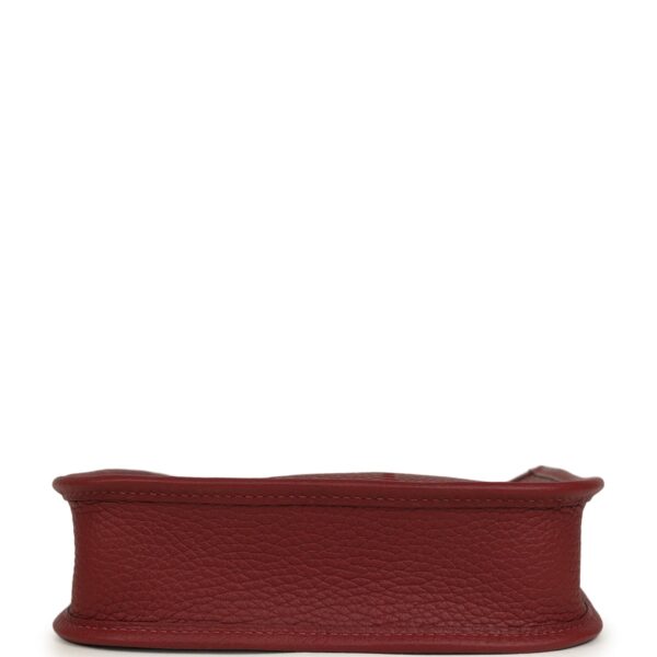 H-E-260417-2-06 Hermès Evelyne TPM Rouge H Clemence Palladium Hardware