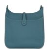 H-E-260512-2-05 Hermès Evelyne III PM Blue Jean Clemence Palladium Hardware