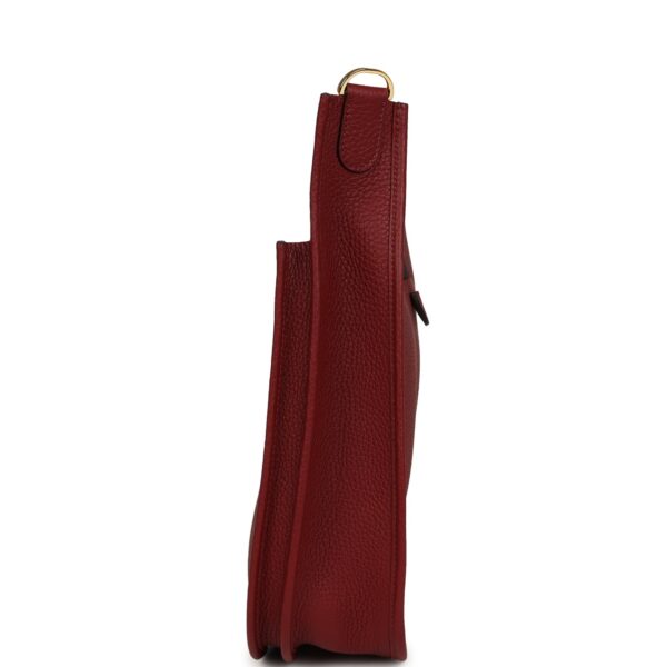 H-E-260601-3-04 Hermès Evelyne III PM Rouge H Clemence Gold Hardware
