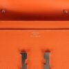 H-FBSLG-251106-6-07 Hermès Constance Wallet Togo Orange Epsom Palladium Hardware