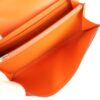 H-FBSLG-251106-6-10 Hermès Constance Wallet Togo Orange Epsom Palladium Hardware