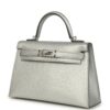 Hermès Kelly Sellier 20 Argent Chevre Chamkilight Palladium Hardware