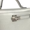 Hermès Kelly Sellier 20 Argent Chevre Chamkilight Palladium Hardware