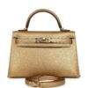 H-K-260528-7-01 Hermès Kelly Sellier 20 Dore Chevre Chamkilight Permabrass Hardware