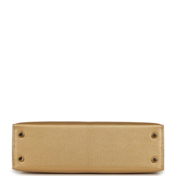 H-K-260528-7-06 Hermès Kelly Sellier 20 Dore Chevre Chamkilight Permabrass Hardware