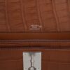authentic-hermes-kelly-depeches (2) Hermès Kelly Depeches 25 Pouch Matte Gold Alligator with Palladium Hardware