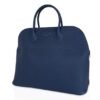 Hermes Bolide 45 Bag Blue de Prusse Togo Leather with Palladium Hardware
