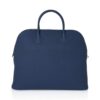 Hermes Bolide 45 Bag Blue de Prusse Togo Leather with Palladium Hardware
