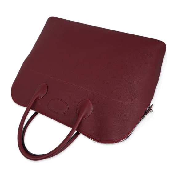 Hermès Bolide 45 Bag Rouge H Togo Leather with Palladium Hardware
