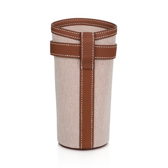 hermes-cargo-hac-40-gold-cup-hol Hermes HAC 40 Cargo Gold Togo Toile Palladium Limited Edition Rare