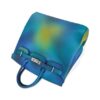 Hermes Cosmos Hac 40 Bag Blue Nuit Jaune de Naples Limited Edition