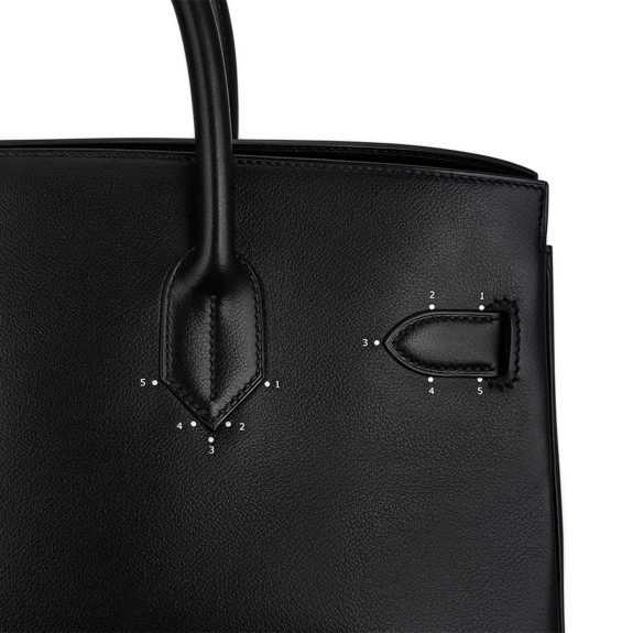 hermes-hac-40-connect-the-dots-b (4) Hermes Limited Edition HAC 40 Connect the Dots Black Evergrain Leather