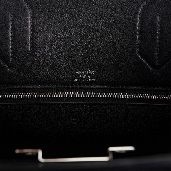 hermes-hac-40-connect-the-dots-b (7) Hermes Limited Edition HAC 40 Connect the Dots Black Evergrain Leather