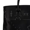 hermes-hac-40-connect-the-dots-f Hermes Limited Edition HAC 40 Connect the Dots Black Evergrain Leather