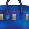Hermes Hac 50 Cosmos Ombre Bag Togo Palladium Limited Edition Extremely Rare