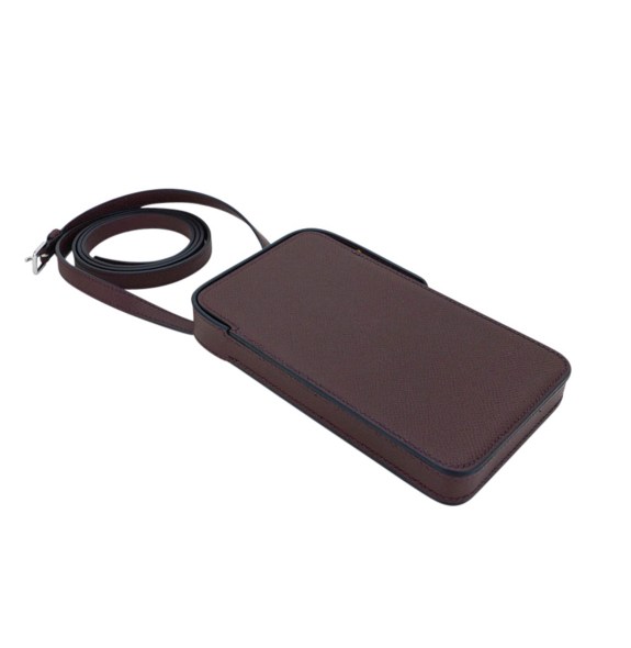 hermes-hac-a-box-phone-case-3 Hermès Limited Edition Hac A Box Phone Case Rouge Sellier Epsom Leather with Palladium Hardwar