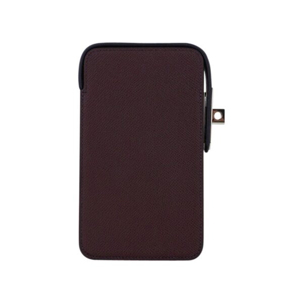 hermes-hac-a-box-phone-case-9 (1) Hermès Limited Edition Hac A Box Phone Case Rouge Sellier Epsom Leather with Palladium Hardwar