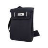 Hermès Hac a Dos PM Backpack Caban Tricolor Togo Leather with Palladium Hardware
