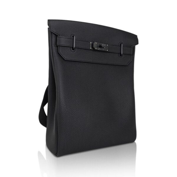 Hermès Hac a Dos GM So Black Limited Edition Bag