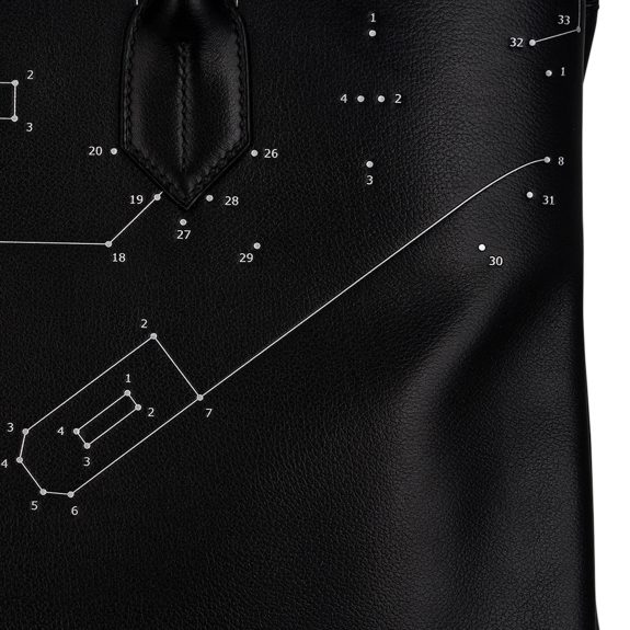 hermes-hac-connect-the-dots-deta Hermes Limited Edition HAC 40 Connect the Dots Black Evergrain Leather
